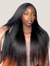 Kinky Straight 5x5 GLUELESS Unit - Natural